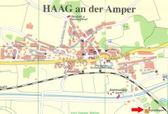 Grossansicht in neuem Fenster: Tennisplatz Haag Lageplan