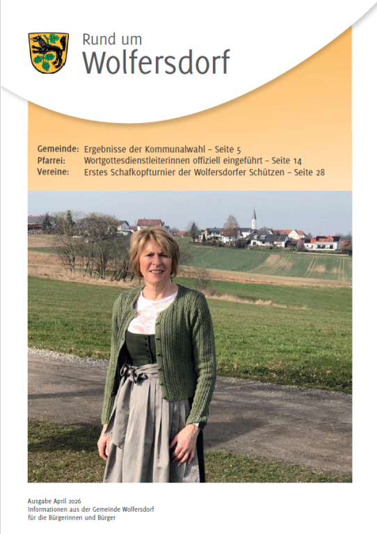 Rund um Wolfersdorf Ausgabe April 2026