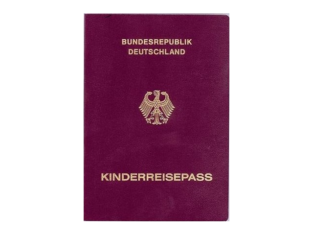 Kinderreisepass