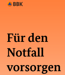 Für den Notfall vorsorgen